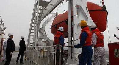 Lifeboat Davit Testing