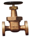 10K JISF 7368 marine flanged bronze gate valve