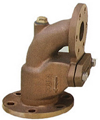 5K JISF 3060 marine bronze right angle storm valve