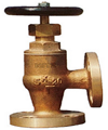 5K JISF 7352 marine bronze right angle globe valve