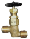 external screw thread bronze stop valve