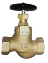 internal screw thread bronze stop valve