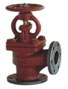 marine cast iron flanged stop valve