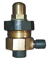 marine external thread bronze angle liquid safety valve