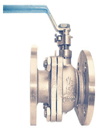 Q41F API marine bronze flanged ball valve