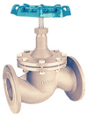 marine API bronze flanged globe valve