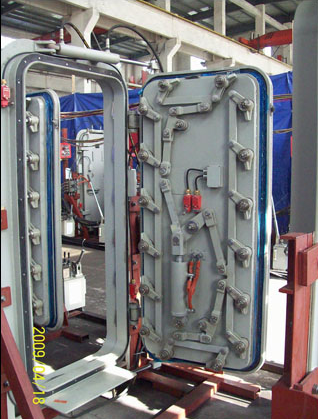 marine hydraulic sliding door