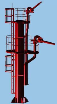 Fire Monitor Tower
