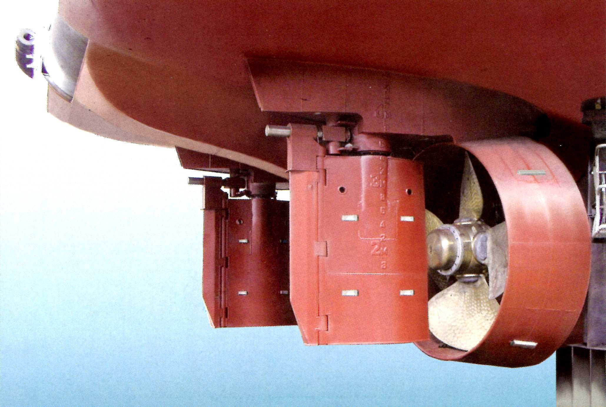 marine lift rudder 