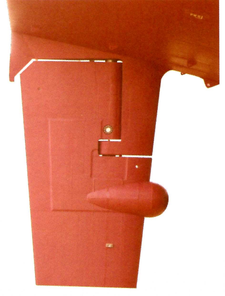 bulb type rudder