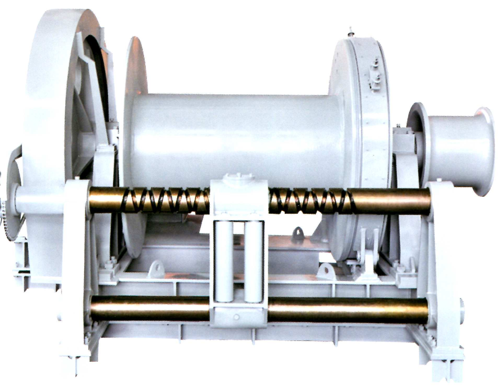 winch for engineering vessel