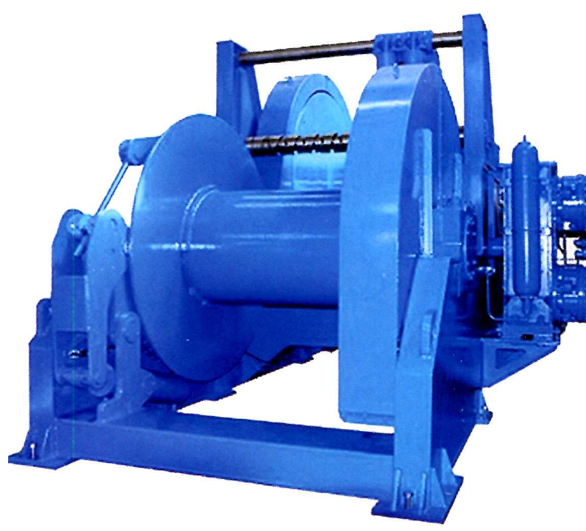 hydraulic towing winch