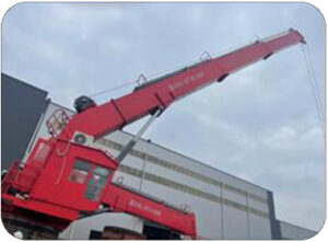 hydraulic telescope crane 