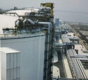 LNG land storage tank JIB Crane